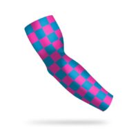 Naked Grips Neon Checkers Compression Sleeve